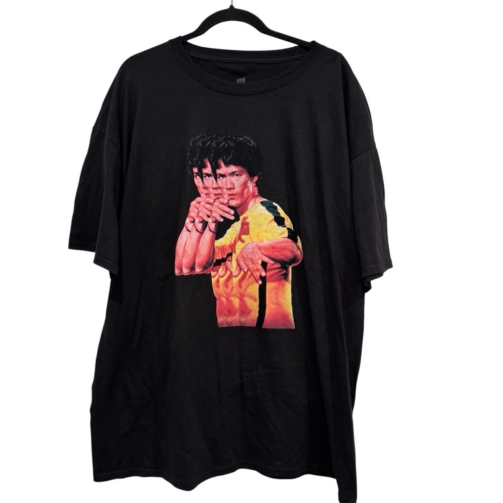 Vintage Bruce Lee T-Shirt Size XXL‎ Hanes ComfortSoft Heavy Weight